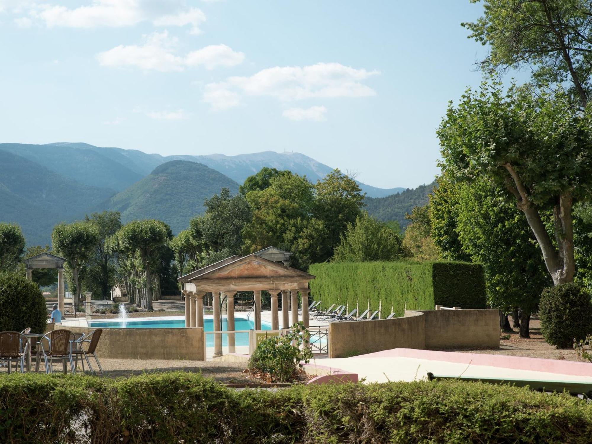 Cozy Apartment With Swimming Pool Terrace Garden Parking Montbrun-les-Bains Exterior photo